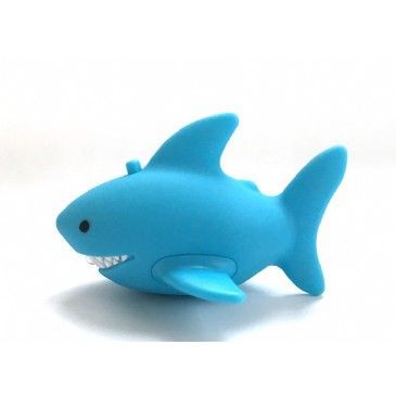 HL2117 鯊魚(yú) LED發(fā)聲發(fā)光手電鑰匙扣 包包、手機(jī)掛件小禮品
